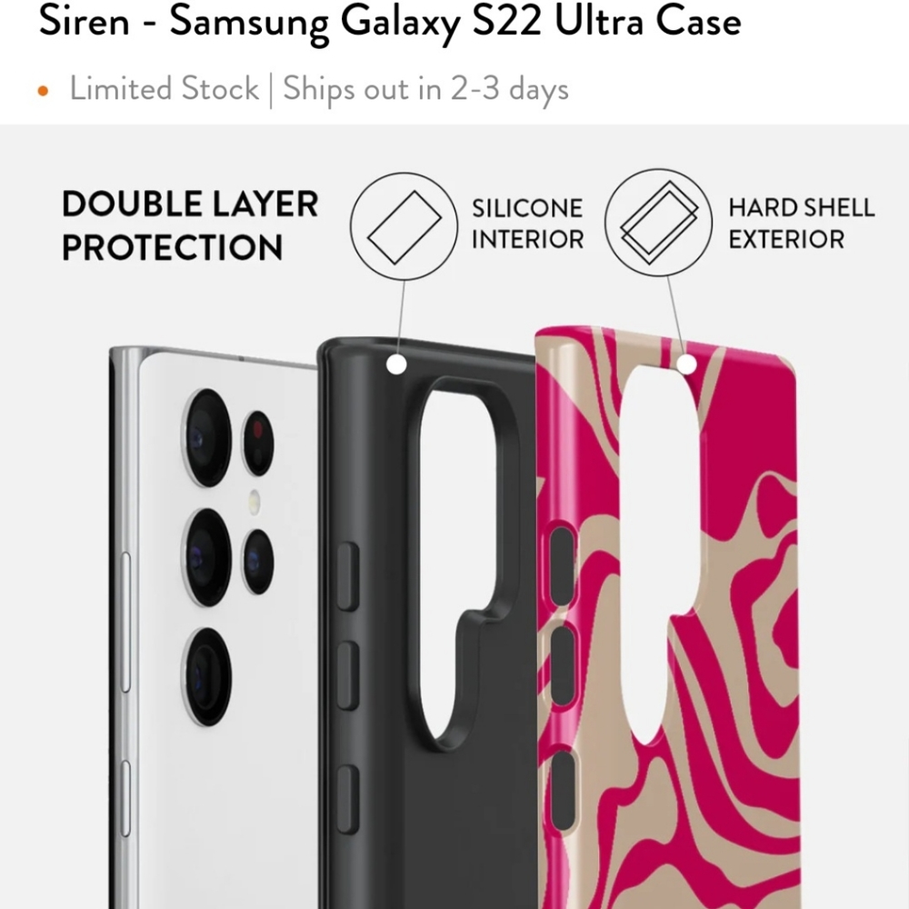 Phone Case for Samsung S22 Ultra - Picture 2 of 4